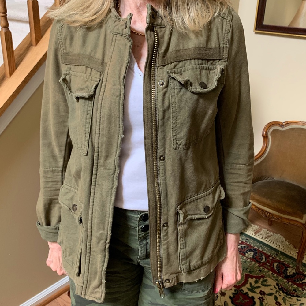 Free People Military Jacket